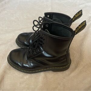 Dr. Martens Black Combat Boots